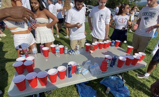 Beerpong-Spiel