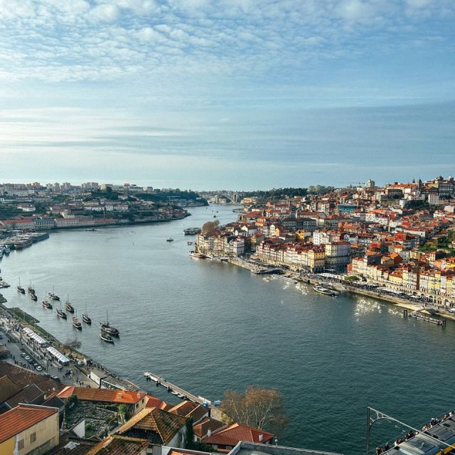 Aussicht auf die Altstadt von Porto