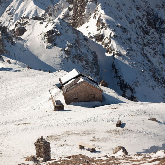 Nordkette, Innsbruck, Berge, Hütte