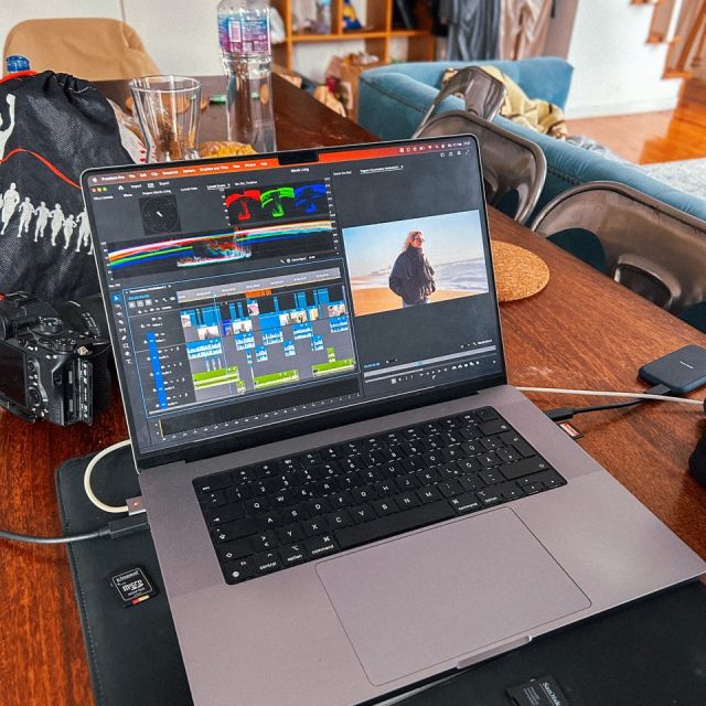 Arbeiten in Premiere Pro.