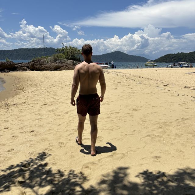 Ein Strand der vielen Stände in Paraty